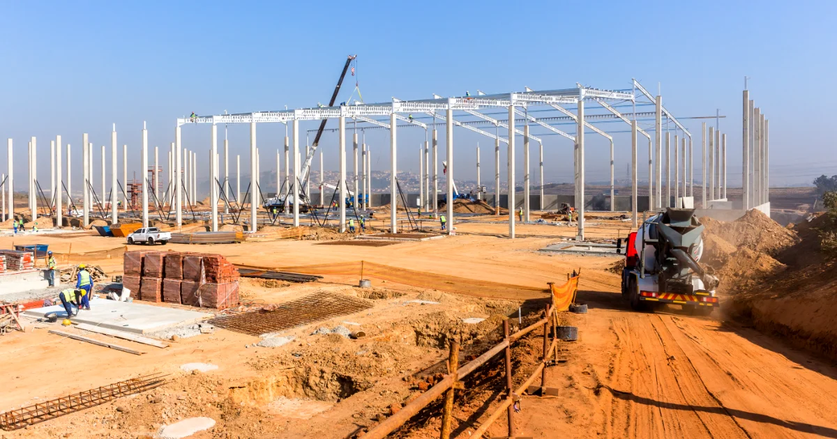 Manufacturing Facility Under Construction